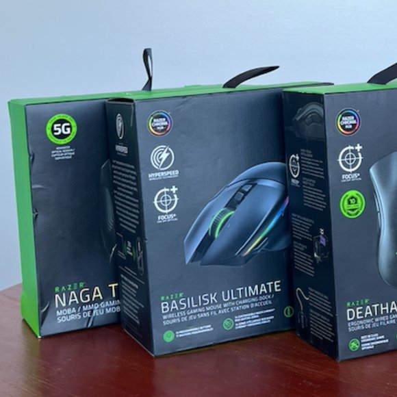 Razer: NAGA Trinity 1600dpi ergonomic MOBA/MMO gaming mouse - Picture 4 of 4